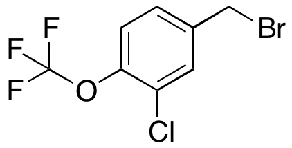 4-(Bromomethyl)-2-chloro-1-(trifluoromethoxy)benzene - Chemical structure and product image