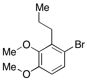1-Bromo-3,4-dimethoxy-2-propylbenzene - Chemical structure and product image