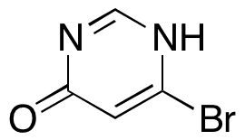 6-â€‹Bromo-4(1H)â€‹-pyrimidinone - Chemical structure and product image