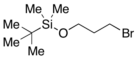 (3-Bromopropoxy)-tert-butyldimethylsilane - Chemical structure and product image