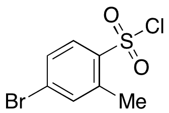 4-Bromo-2-methylbenzenesulfonyl Chloride - Chemical structure and product image
