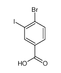 4-Bromo-3-iodobenzoic acid - Chemical structure and product image