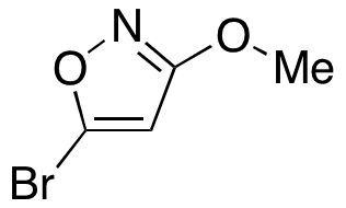 5-Bromo-3-methoxyisoxazole - Chemical structure and product image