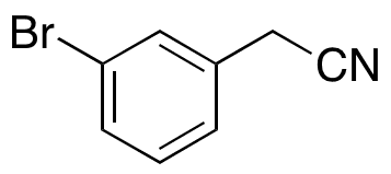 3-Bromophenylacetonitrile - Chemical structure and product image
