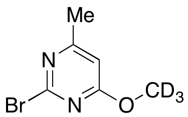 2-Bromo-4-methoxy-6-methylpyrimidine-d3 - Chemical structure and product image