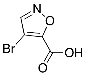 4-Bromo-5-isoxazolecarboxylic Acid - Chemical structure and product image