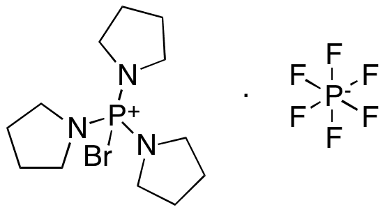 Bromotripyrrolidinophosphonium Hexafluorophosphate - Chemical structure and product image
