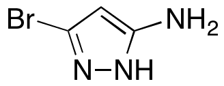 3-Bromo-1H-pyrazol-5-amine - Chemical structure and product image