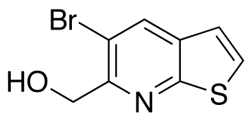5-Bromothieno[2,3-b]pyridine-6-methanol - Chemical structure and product image