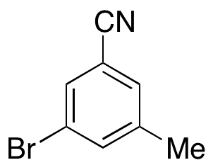 3-Bromo-5-methylbenzonitrile - Chemical structure and product image