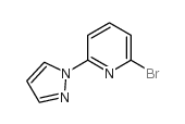 2-Bromo-6-(1H-pyrazol-1-yl)pyridine - Chemical structure and product image