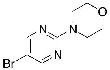 4-(5-Bromopyrimidin-2-yl)morpholine - Chemical structure and product image