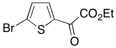5-Bromothiophene 2-Oxoacetic Acid Ethyl Ester - Chemical structure and product image