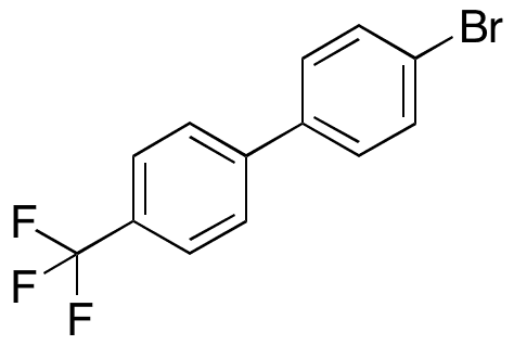 4-Bromo-4-(trifluoromethyl)biphenyl - Chemical structure and product image