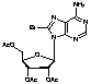 8-Bromo-2,3,5-tri-O-acetyladenosine - Chemical structure and product image