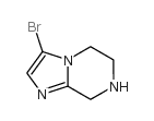 3-Bromo-5,6,7,8-tetrahydro-imidazo[1,2-a]pyrazine - Chemical structure and product image
