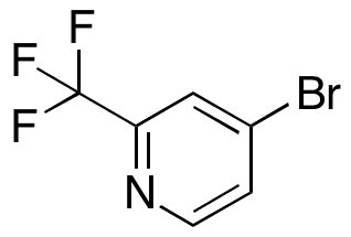 4-Bromo-2-(trifluoromethyl)pyridine - Chemical structure and product image