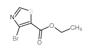 4-Bromo-5-thiazolecarboxylic acid ethyl ester - Chemical structure and product image