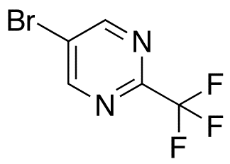 5-Bromo-2-trifluoromethylpyrimidine - Chemical structure and product image