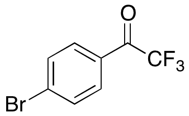 4-Bromo-2,2,2-trifluoroacetophenone - Chemical structure and product image