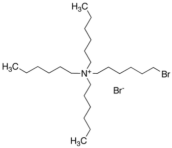 6-Bromo-(trihexylammonium)hexyl Bromide - Chemical structure and product image