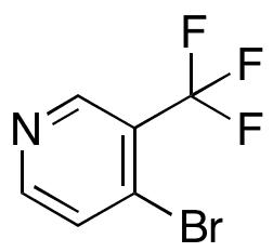 4-Bromo-3-(trifluoromethyl)pyridine - Chemical structure and product image