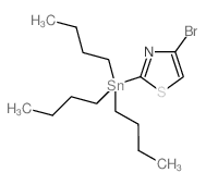 4-Bromo-2-(tributylstannyl)thiazole - Chemical structure and product image