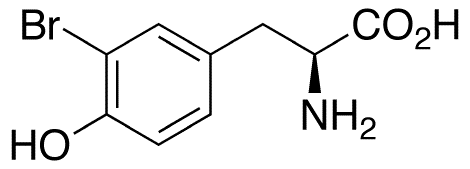 3-Bromo-L-tyrosine - Chemical structure and product image