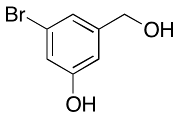 3-Bromo-5-hydroxybenzyl Alcohol - Chemical structure and product image