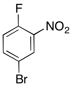 4-Bromo-1-fluoro-2-nitrobenzene - Chemical structure and product image