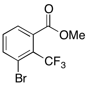 3-Bromo-2-(trifluoromethyl)benzoic Acid Methyl Ester - Chemical structure and product image