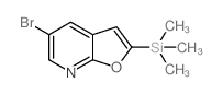 5-Bromo-2-(trimethylsilyl)furo[2,3-b]pyridine - Chemical structure and product image