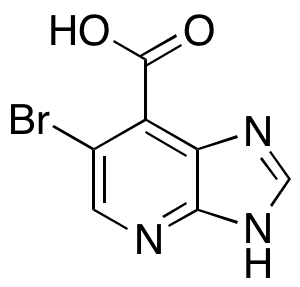 6-Bromo-3H-imidazo[4,5-b]pyridine-7-carboxylic Acid - Chemical structure and product image