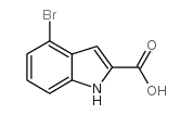 4-Bromo-1H-indole-2-carboxylic acid - Chemical structure and product image