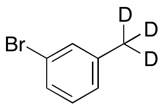 1-Bromo-3-methylbenzene-d3 - Chemical structure and product image