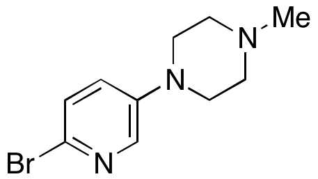 1-(6-Bromo-3-pyridinyl)-4-methylpiperazine - Chemical structure and product image