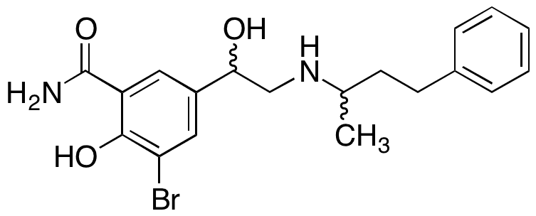 3-Bromo Labetalol - Chemical structure and product image