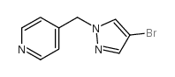 4-Bromo-1-(pyridin-4-ylmethyl)pyrazole - Chemical structure and product image