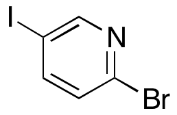 2-Bromo-5-iodopyridine - Chemical structure and product image