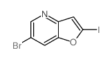 6-Bromo-2-iodofuro[3,2-b]pyridine - Chemical structure and product image