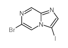 6-Bromo-3-iodoimidazo[1,2-a]pyrazine - Chemical structure and product image