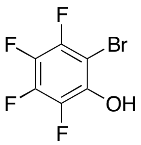 2-Bromo-3,4,5,6-tetrafluorophenol - Chemical structure and product image