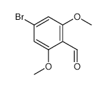 4-Bromo-2,6-dimethoxybenzaldehyde - Chemical structure and product image