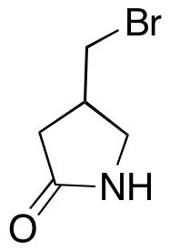 4-Bromomethylpyrrolidin-2-one - Chemical structure and product image