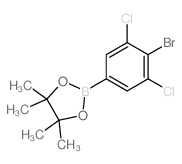 2-(4-Bromo-3,5-dichlorophenyl)-4,4,5,5-tetramethyl-1,3,2-dioxaborolane - Chemical structure and product image