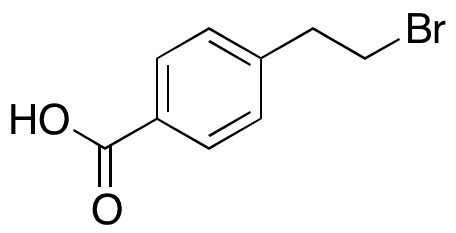 4-(2-Bromoethyl)benzoic Acid - Chemical structure and product image