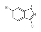 6-Bromo-3-chloro-1h-indazole - Chemical structure and product image