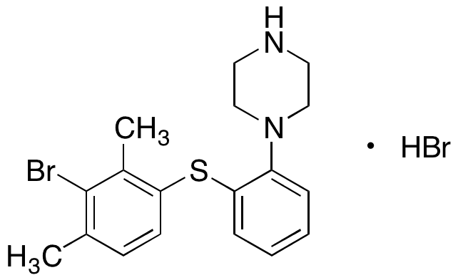 3-Bromo-vortioxetine Hydrobromide - Chemical structure and product image