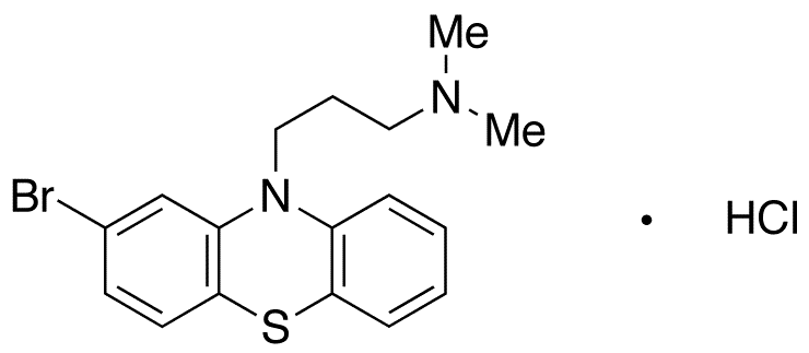 Brompromazine Hydrochloride - Chemical structure and product image