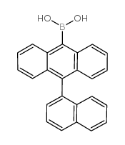 Boronic acid, b-[10-(1-naphthalenyl)-9-anthracenyl]- - Chemical structure and product image
